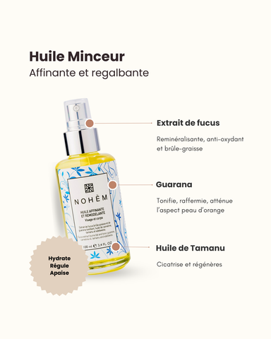 Huile minceur corps