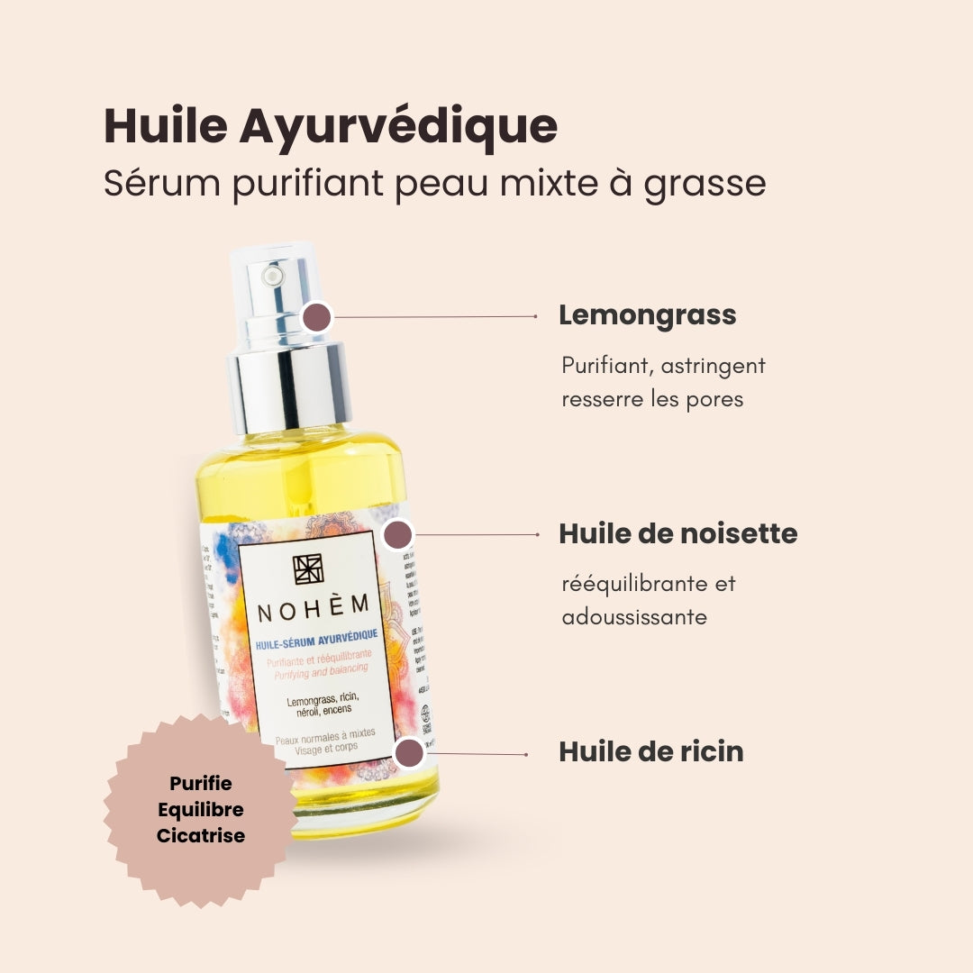 Huile-Sérum Ayurvédique